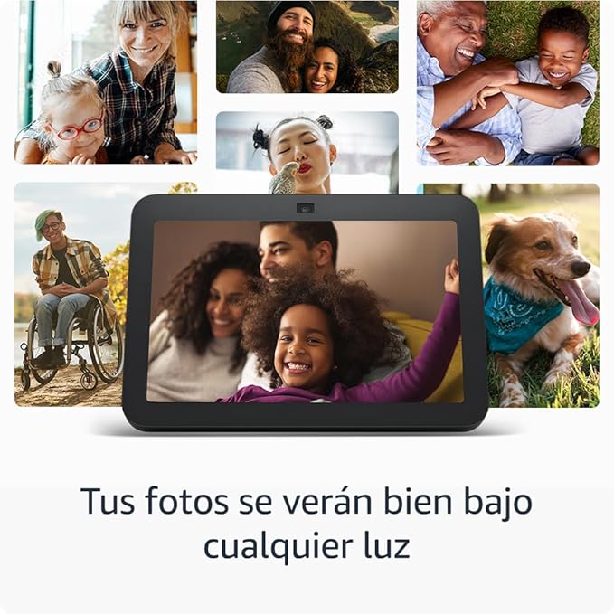El Echo Show 10 ajusta automáticamente su pantalla al usuario (Amazon)