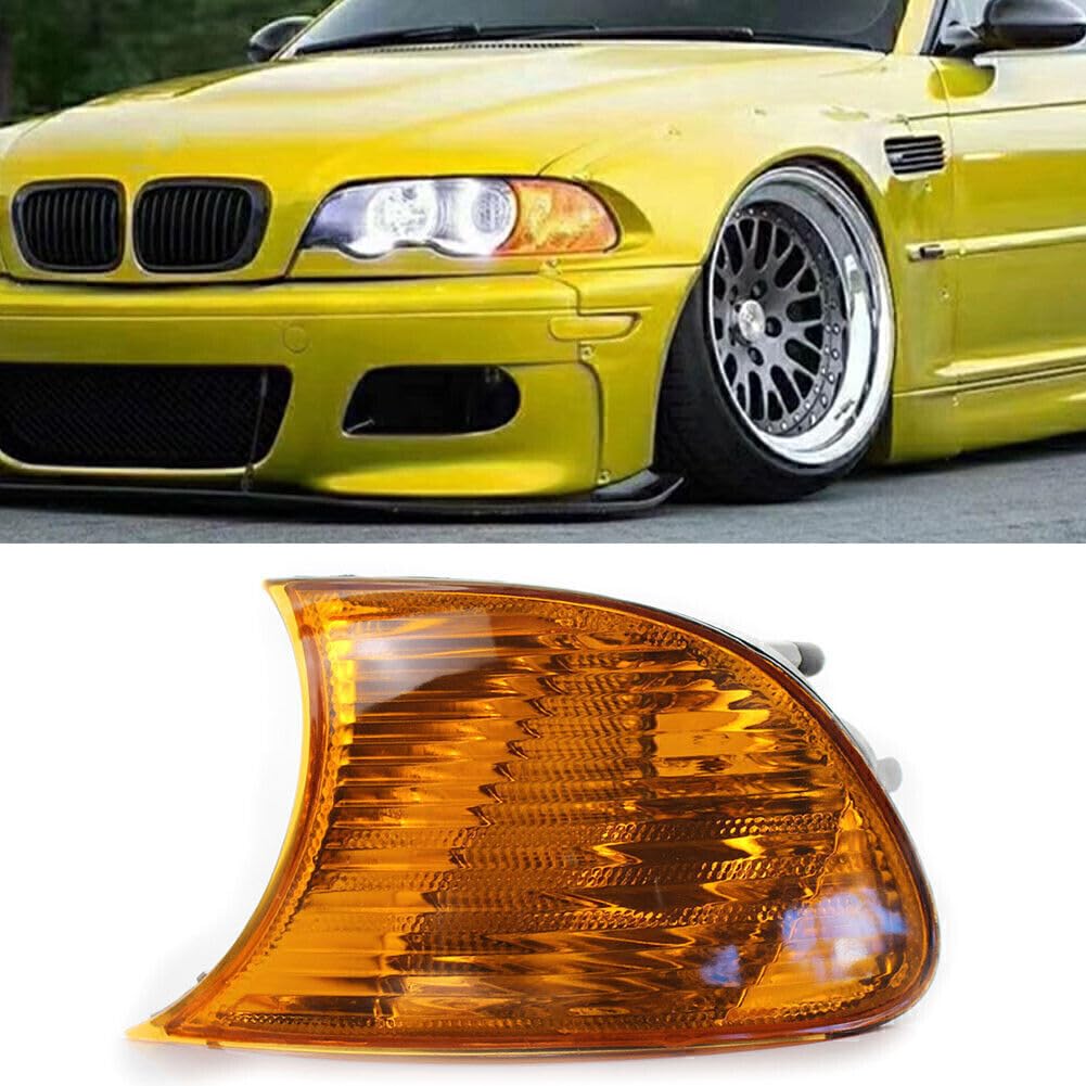 Per BMW E46 Serie 3 2DR 2000-2001 Auto Luce Angolo Lente Trasparente Lato Sinistro -