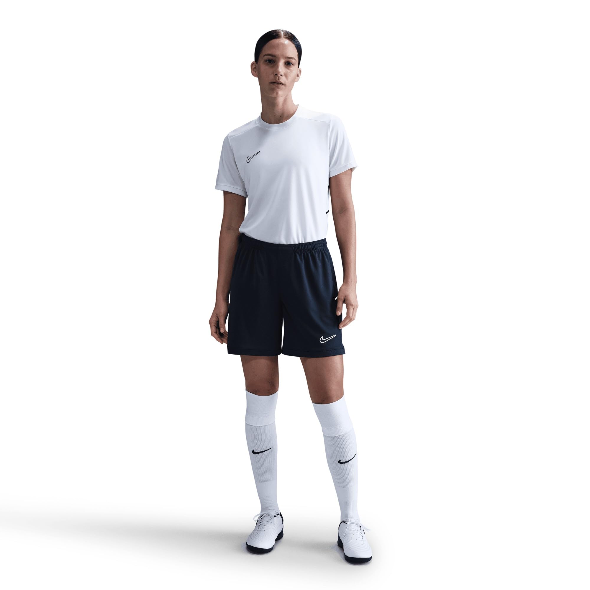 Nike Dri-FIT Academy 25 gestrickte Fußballshorts für Damen, FZ9780