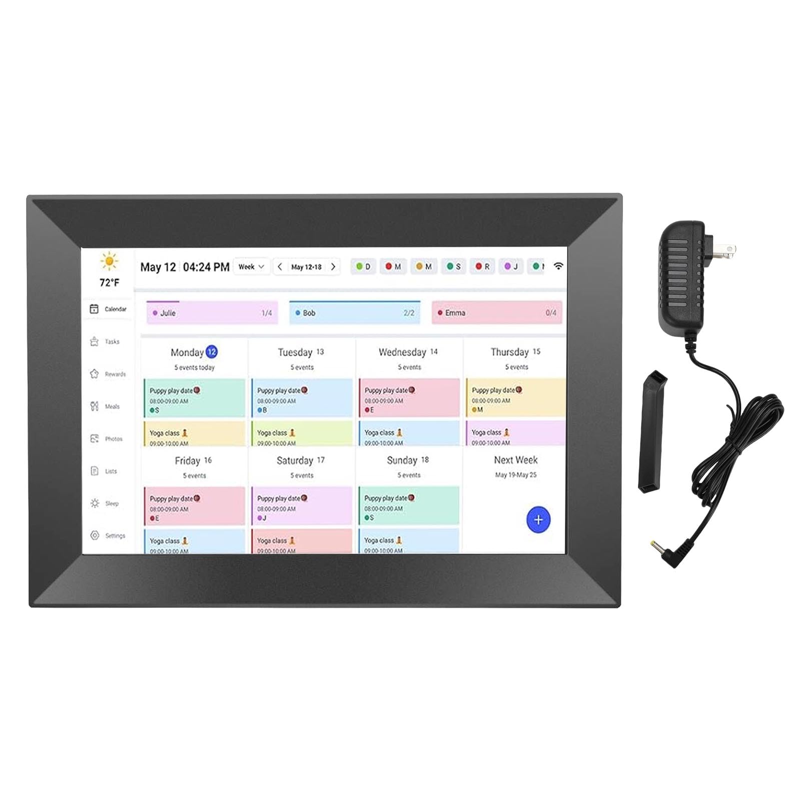 Amazon.co.jp: Acogedor デジタルカレンダー、10.1インチタッチ