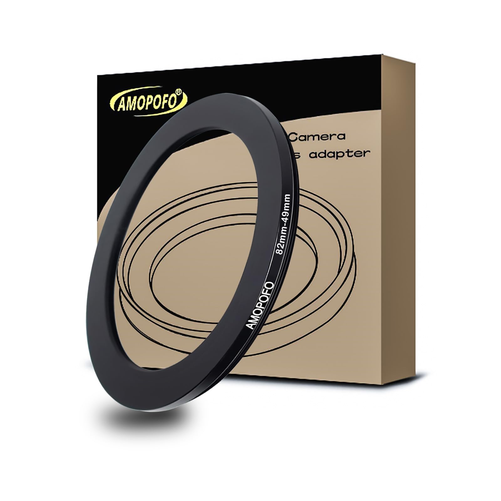 67mm to 82mm Step Up Ring For Filters,67mm-82mm Camera Filter Ring,Made Of CNC Machined space aluminum With Matte Black Electroplated Finish.for 82mm UV,ND,CPL Camera Filter accessories — view 16