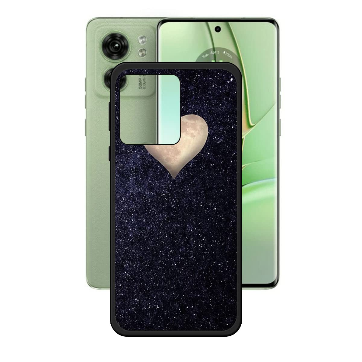 PEIYE Cover per Motorola Edge 40 Neo, Custodia in Silicone