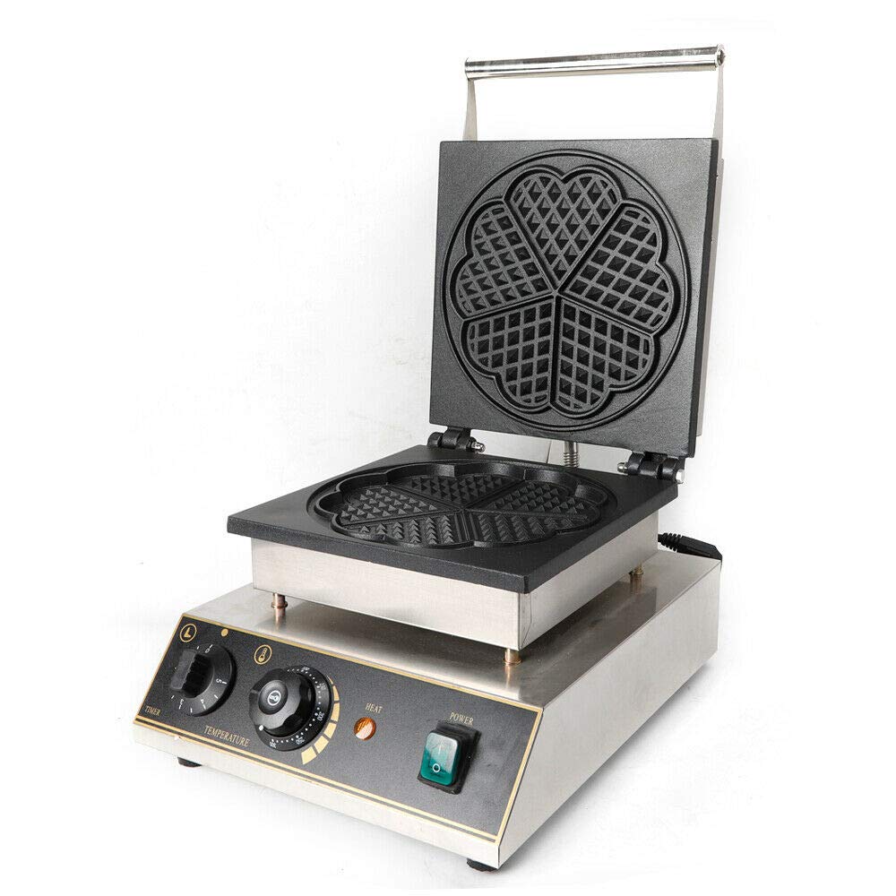gofrownica elektryczna do formy serca gofrownica belgijska 1750 W gofrownica