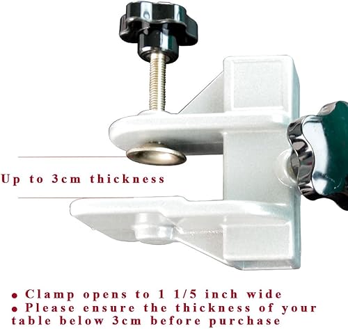 Miniatura 2 de SHELANDY Brazos de mesa de aseo para perros para mascotas, soporte para secador de pelo, herramienta manos libres, brazos de sujeción con abrazaderas