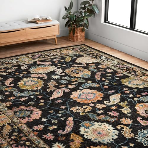 Image of Handmade Primium Collection Pure Woolen Carpet for Living Room,Bedroom and Hall (10 X 14) Feet Color Multi-17