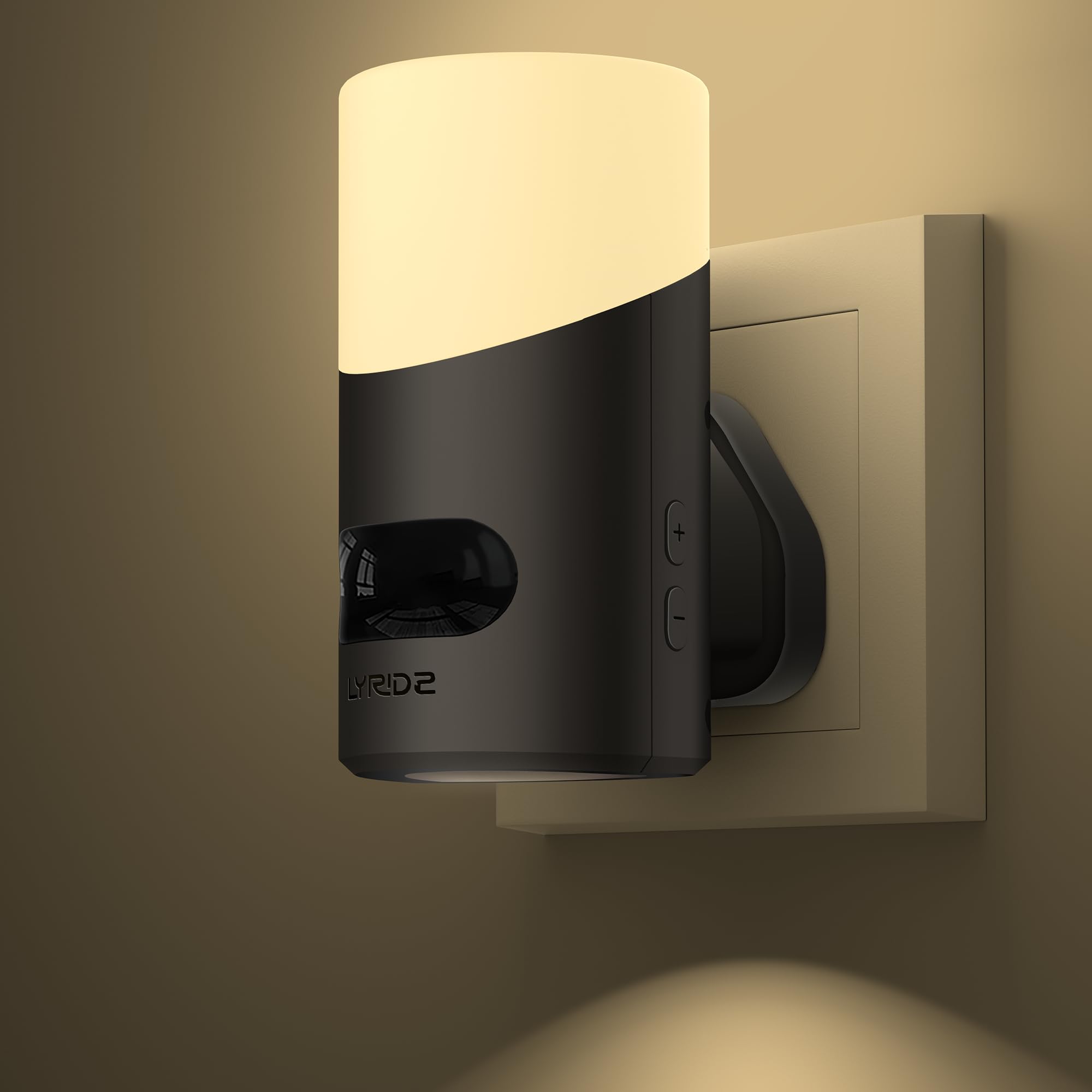 Lyridz Night Light Plug in Wall with Motion Sensor Up-and-Down Glowing