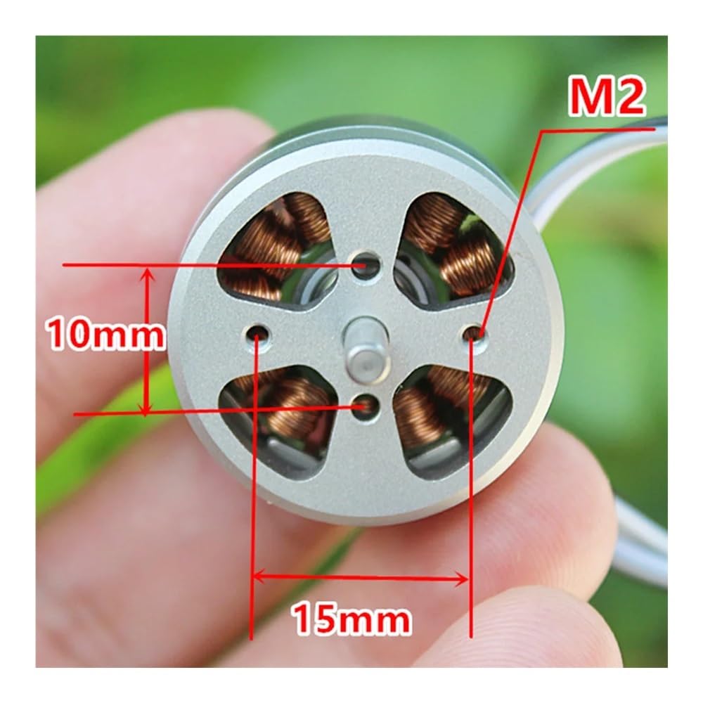 ROUPWKWO Model Airplane 28MM Brushless Electronic Starter Multi-axis Drone BLDC 1350KV 3-Phase Motor