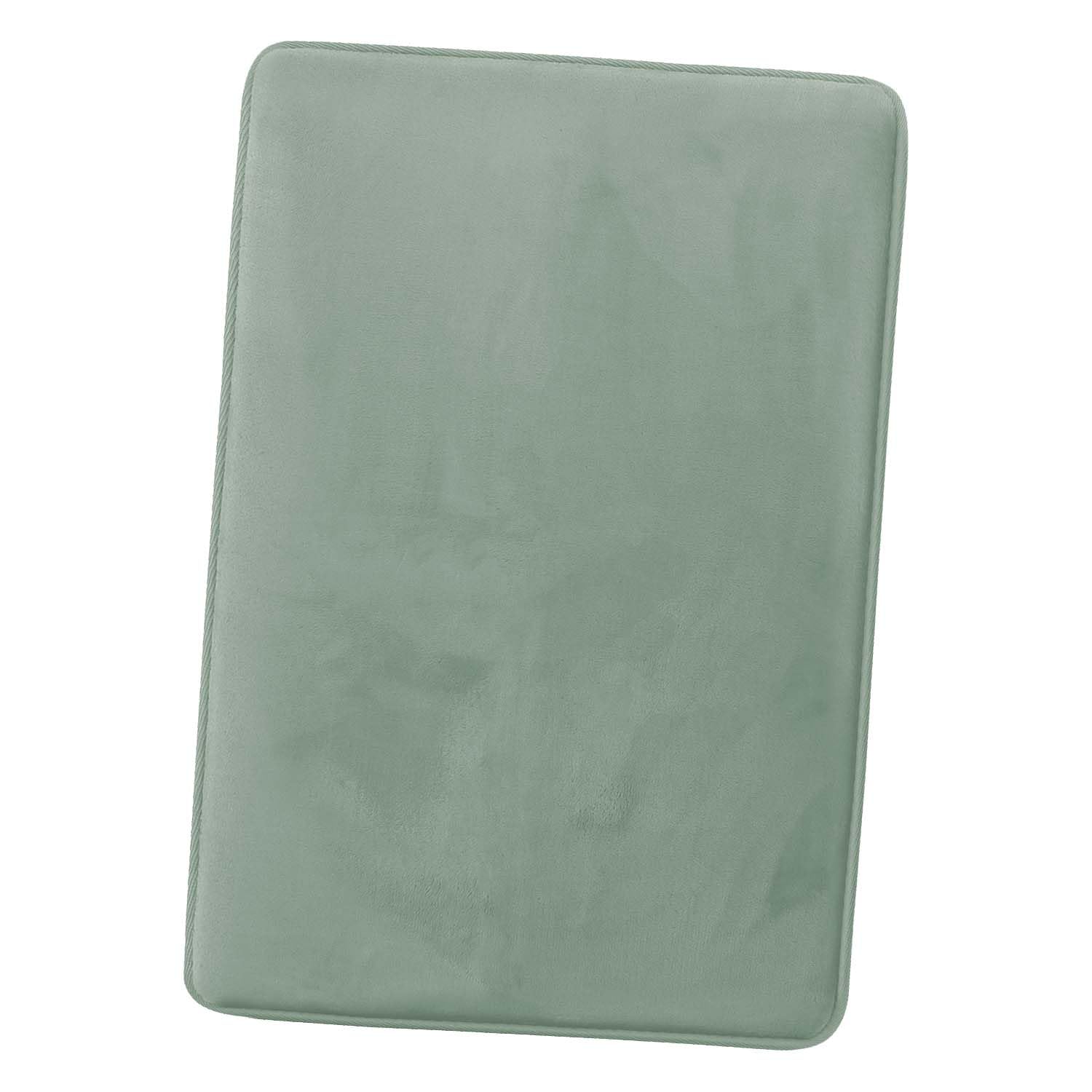 Clara Clark Bathroom Rug 32" x 20"- Bathroom Rugs, Memory Foam Bath Mat, Plush, Cozy, Ultra Soft, Non Slip, Machine Washable, Quick Dry - Forest Green