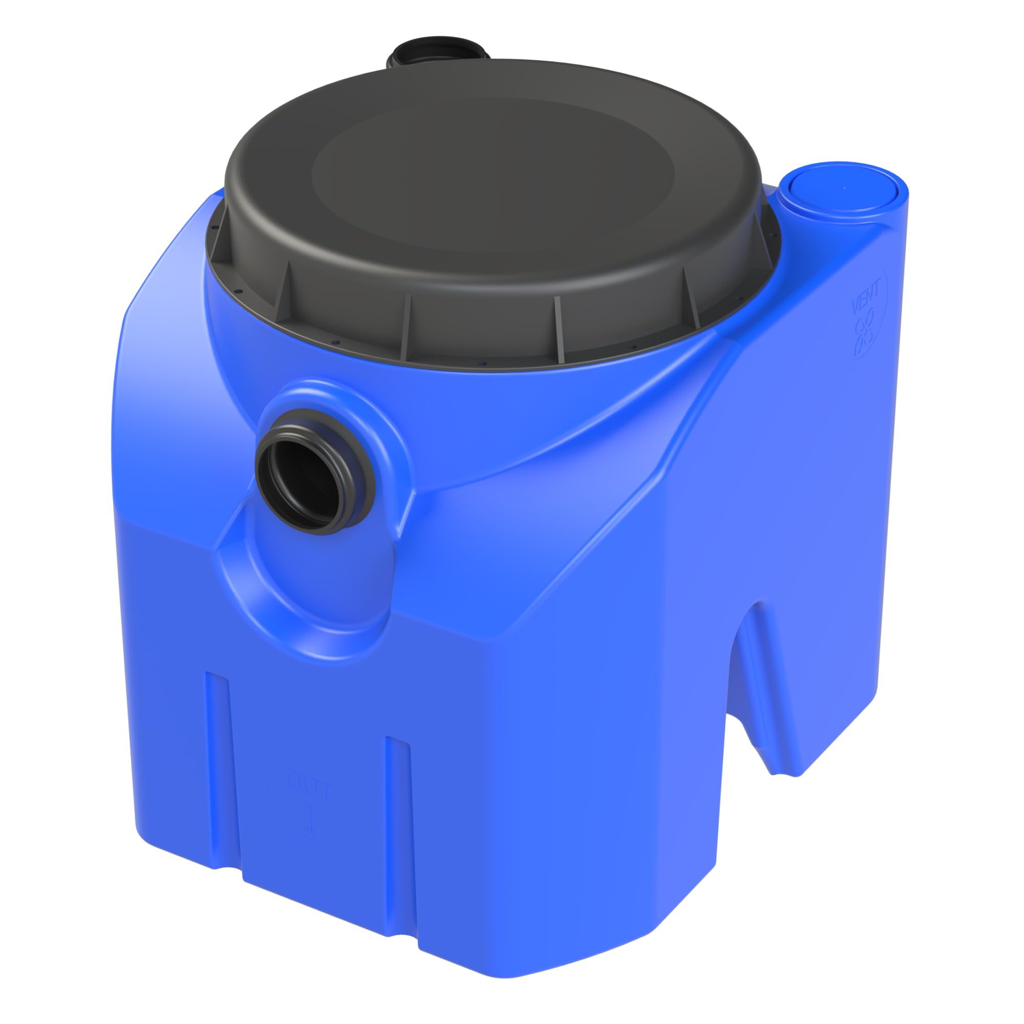 SFA - Sanigrease T 24 - Bac A Graisses Mobile - Capacité Totale 24 L - Retient Jusqu'à 8 L De Graisses - Compact Et Léger (4 kg) - 35 x 39 x 39,1 cm