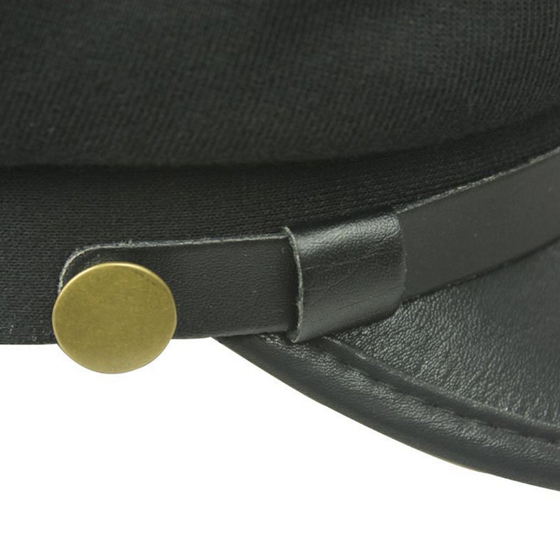 LerBen Mens Women Vintage Army Cadet Military Navy Sailor Cap Flat Top Hats