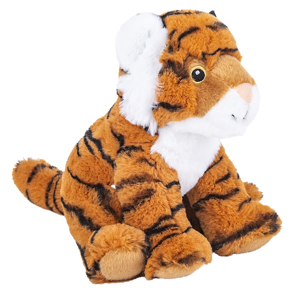 Rhode Island Novelty Earth Safe Buddies Jungle Tiger Plush - One Plush Per Order
