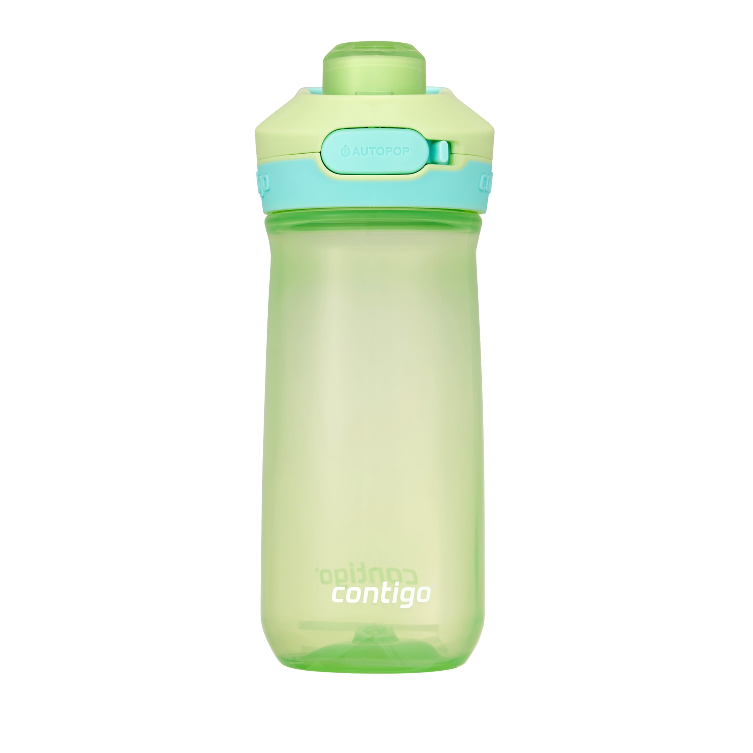 Contigo Jessie Autopop Borraccia Bambini 420ml, A Prova Di Perdite, Con Pulsante, Lavabile In Lavastoviglie, Per Scuola E Sport