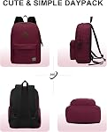 Sac à dos pour les enfants, VASCHY Léger imperméable Casual Schoolbag Daypack pour les hommes femmes adolescents fille sac de livre