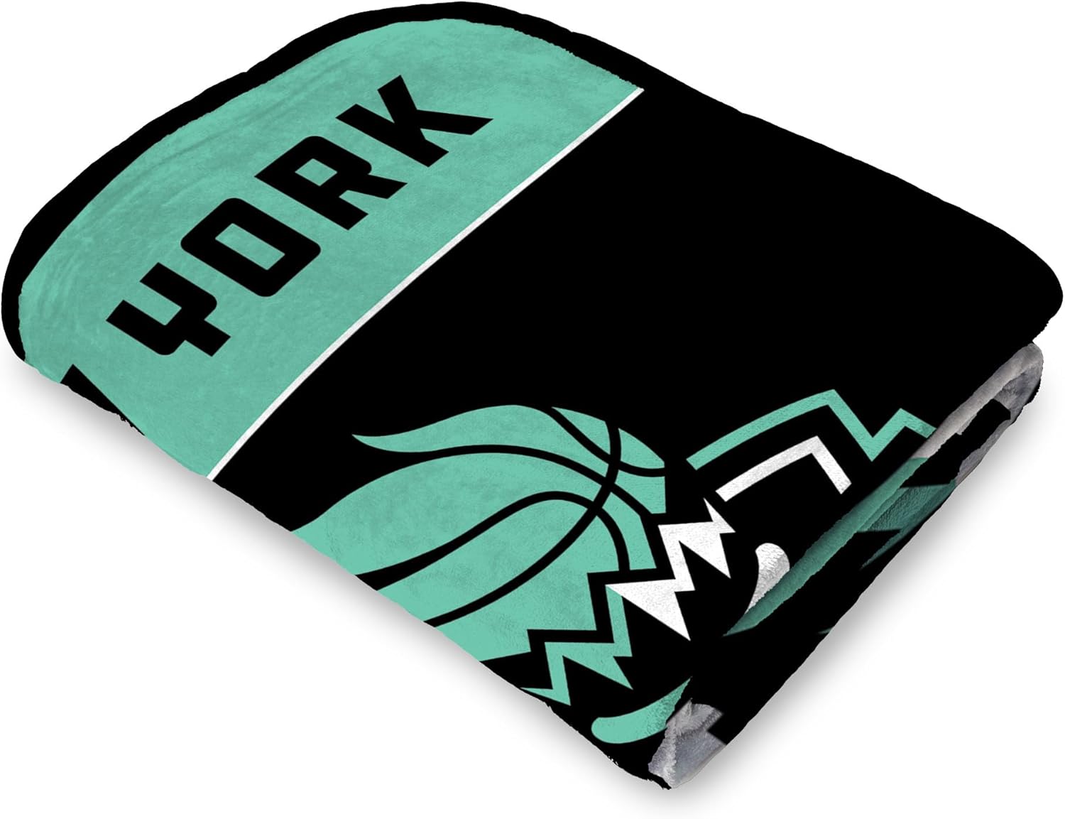 WNBA New York Liberty Throw Blanket — Ultra-Soft Comfort for Fans of Women's National Basketball Association — Cozy Game Night Fleece Blanket for Living Room, Dorm, Tailgate, Gift & Basketball Season