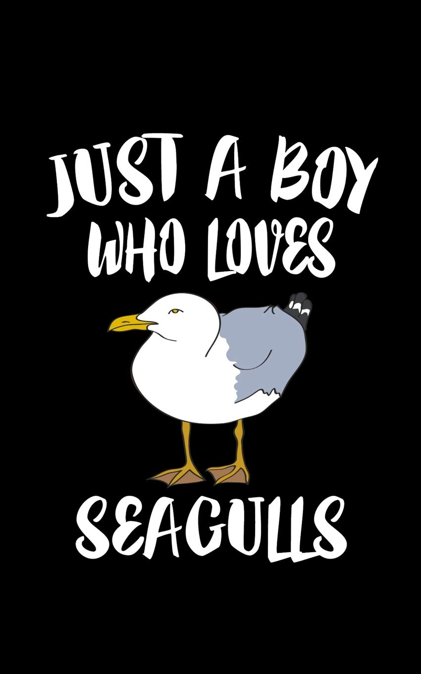 Just A Boy Who Loves Seagulls: School Journal Book Diary Gift