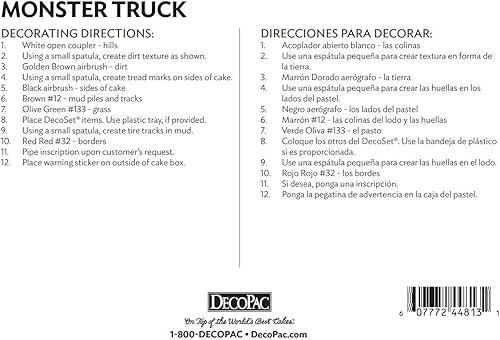 Miniatura 9 de DecoPac Decoración para tartas ATV DecoSet, 4 pulgadas de largo x 3 pulgadas de alto