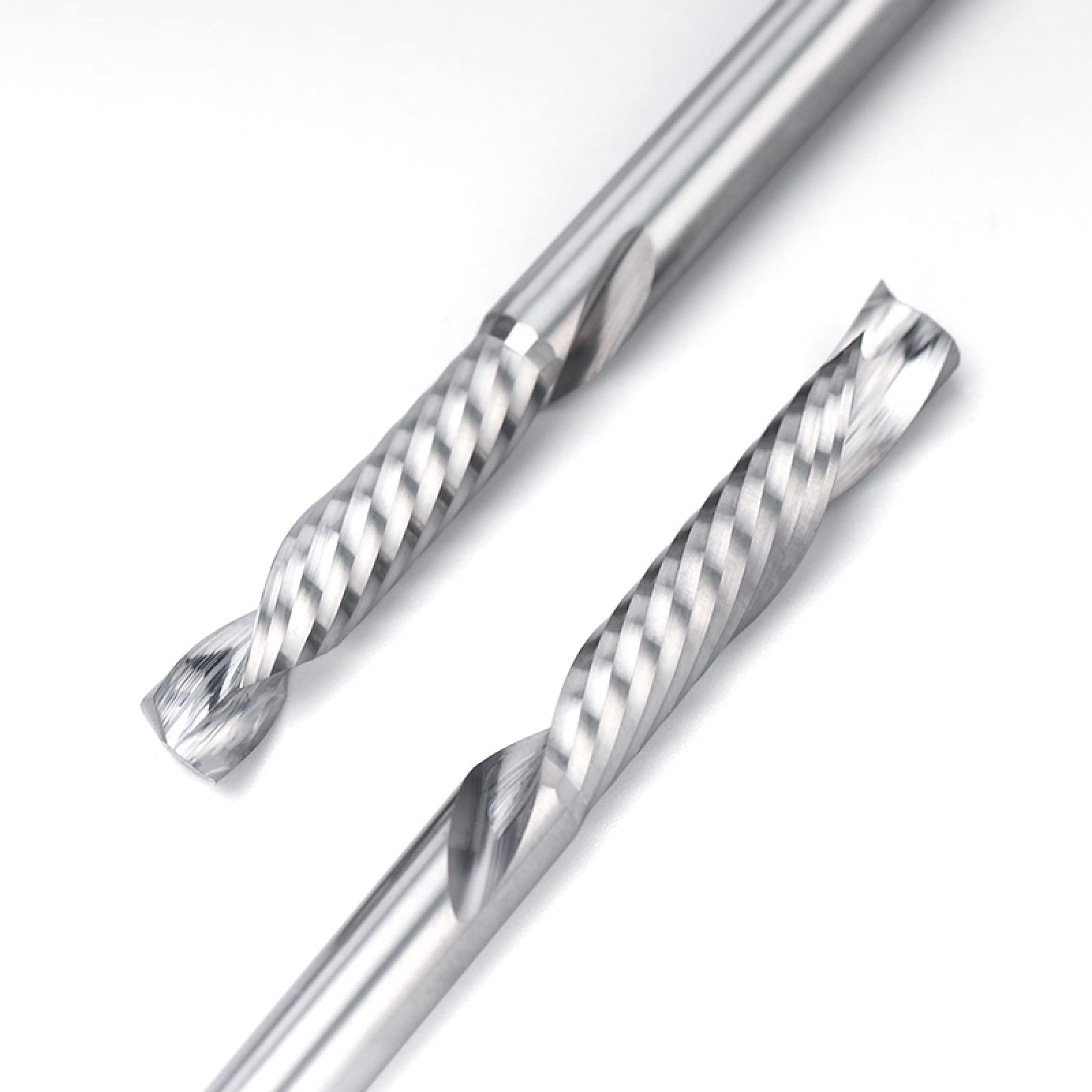 Frez UP- und DOWN-Cut, 1 rowek, spiralny frez z twardego metalu, 12 x 45 x 100 mm