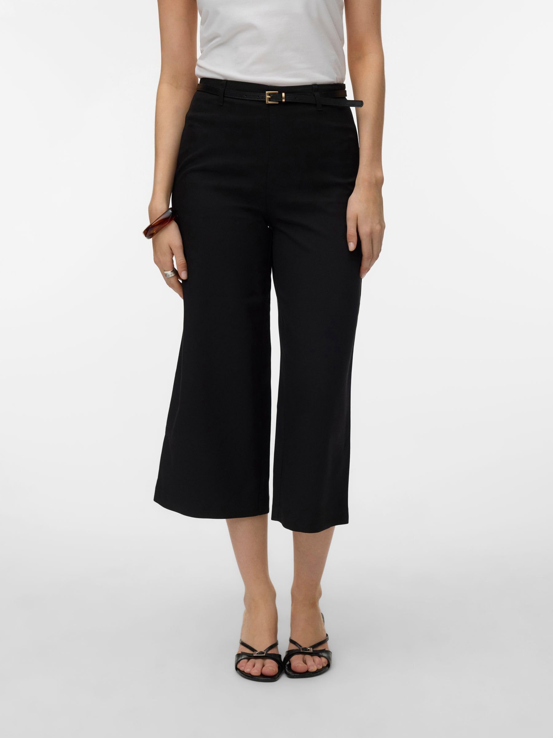 VERO MODA Female Culotte VMELMA Hohe Taille Hose