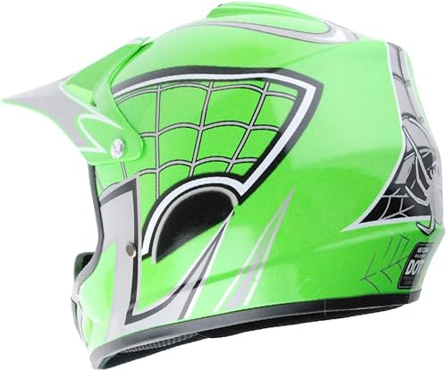 Miniatura 6 de Martian Casco de motocross para niños jóvenes, casco ATV Dirt Bike BMX + gafas + guantes negros MG Youth - Paquete de guantes negros para jóvenes