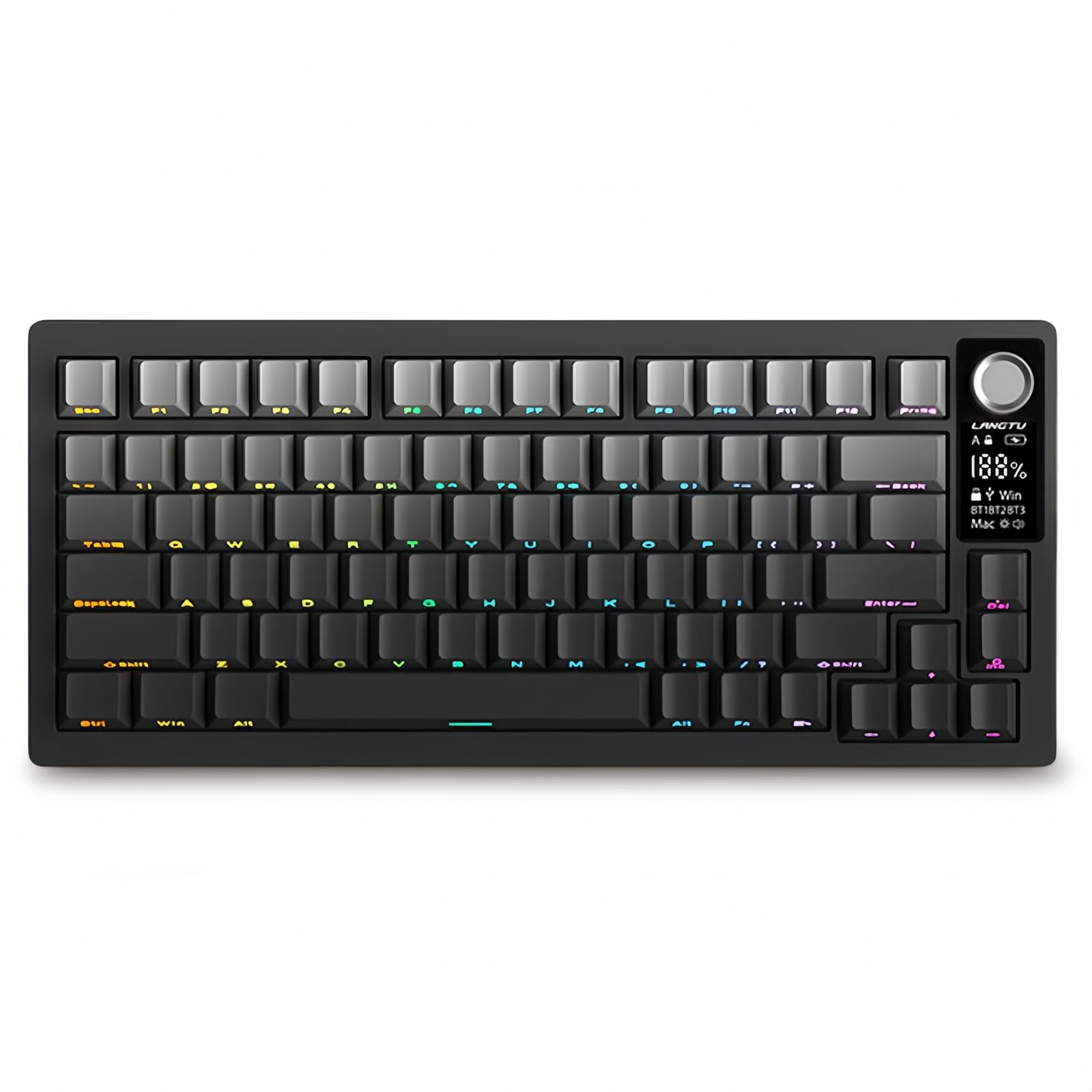 Amazon.com: FKZ LT75 Wireless Mechanical Keyboard with Screen&Knob