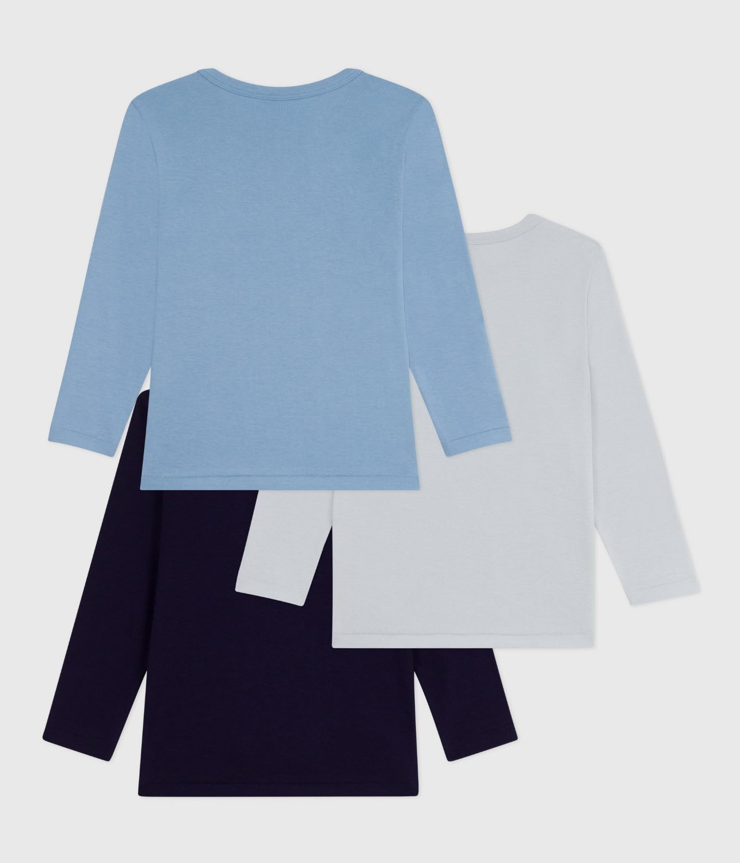 Petit Bateau 3 TS Ml Un Ropa Interior DÍA Niños