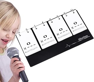 リズムカード、音符フラッシュカード | リズムカードノートトレーニングカード リズムフラッシュカード - 音楽初心者向けの楽譜学習カード、リズム練習カード、独習用