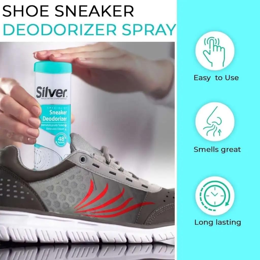 Silver Ayak ve Ayakkabı Koku Giderici Sprey 100 ml