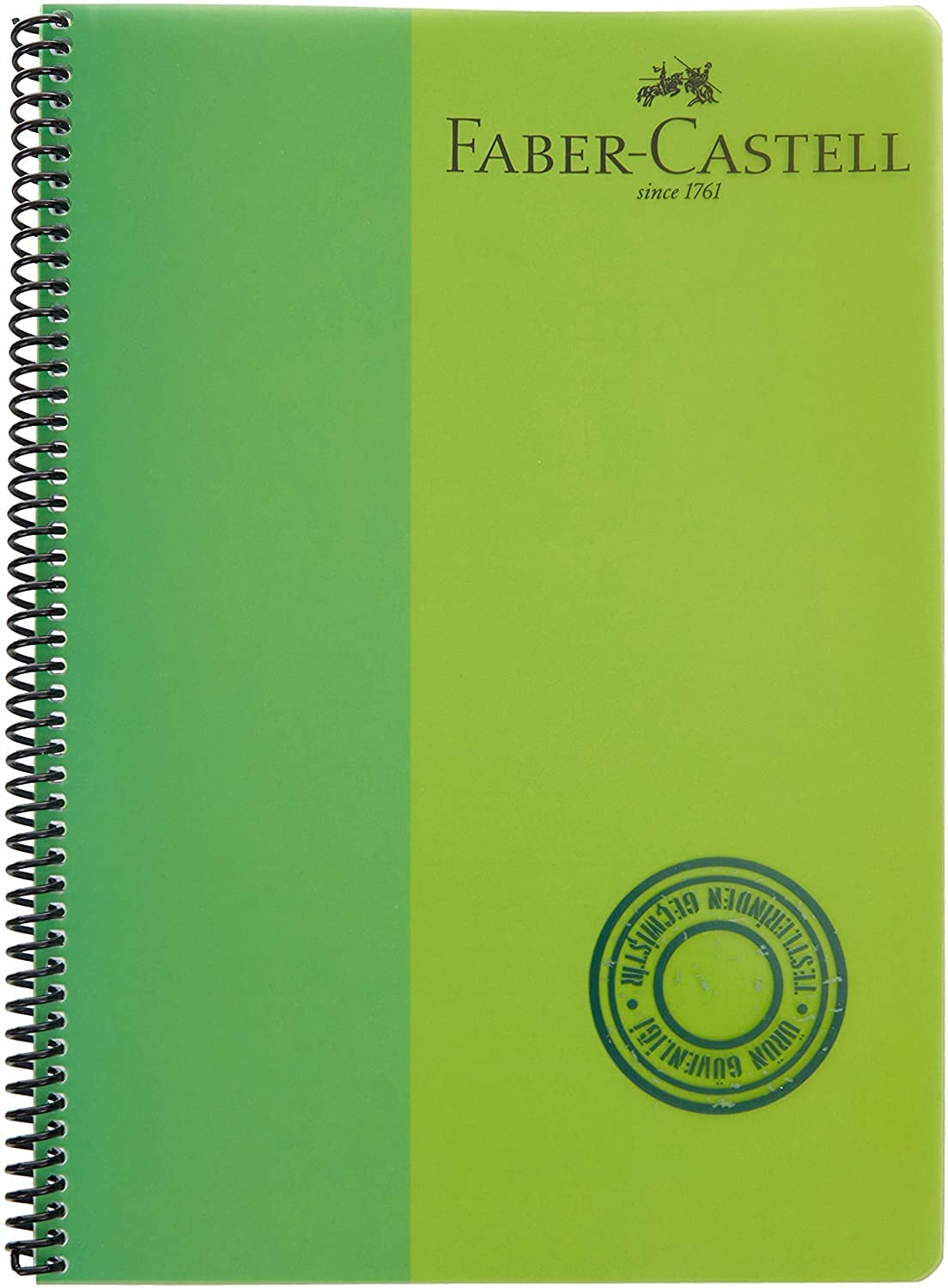 Faber-Castell BiColor Spiralli Defter, A4, 80 Yaprak, 70g Kağıt, Çizgili, Dayanıklı PP Kapak, Asorti Renkler, Kullanışlı ve Şık Tasarım 3lü paket