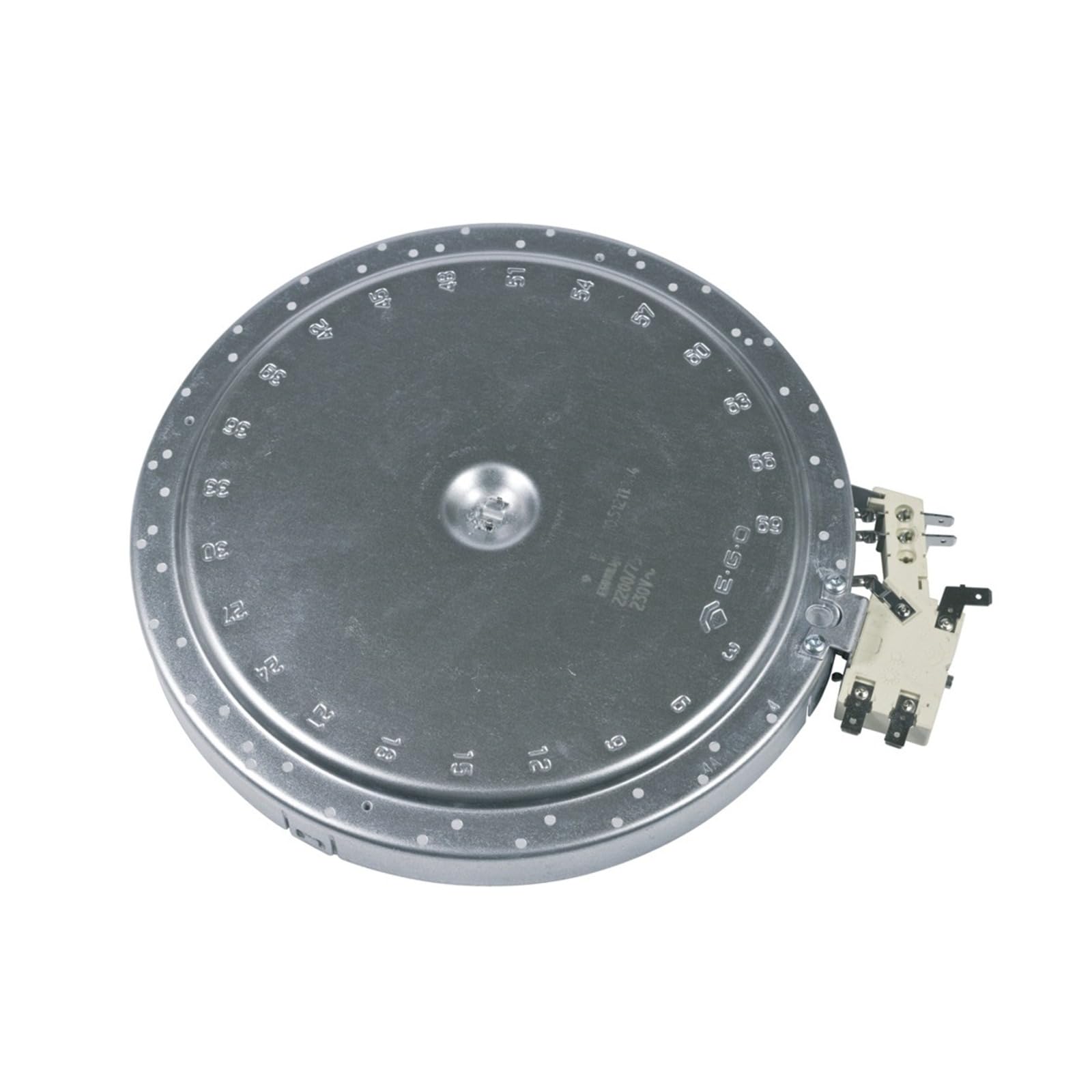 LUTH Premium Profi Parts Strahlheizkörper 2-Kreis 205/120mm kompatibel AEG Ego Kochfeld Herd