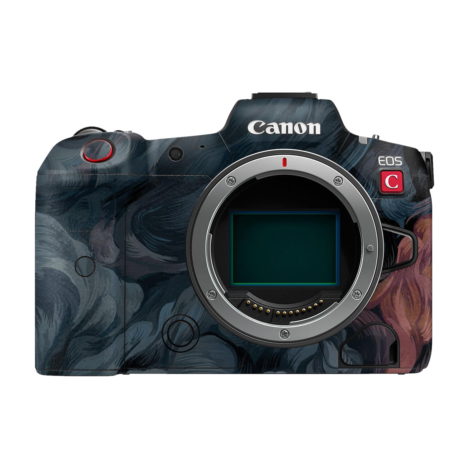 Camera Skin Compatible with Canon EOS R5C (2022) - Storm Cloud - Premium 3M Vinyl Protective Wrap Decal Cover - Easy to Apply | Crafted in the USA by MightySkins
