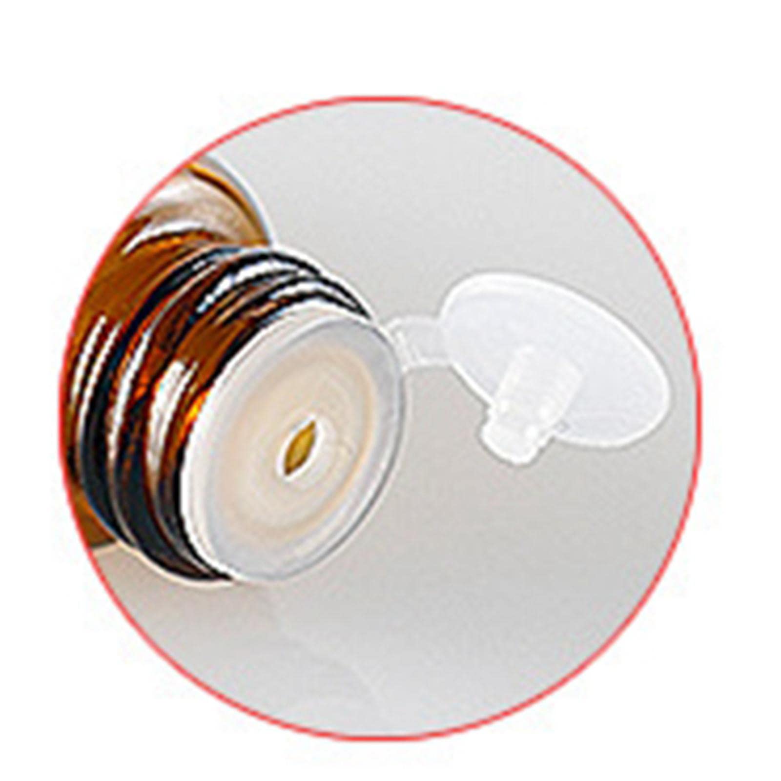Juego de 50 botellas de cristal recargables duraderas para muestras de fragancias de 1 ml