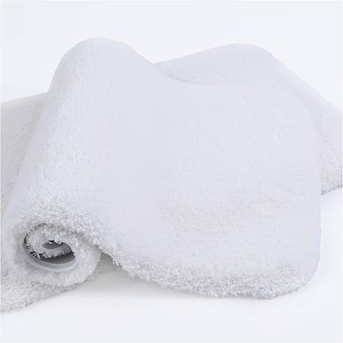 Miniatura 29 de VANZAVANZU Alfombras de Baño Antideslizantes Ultra Suaves Absorbentes de Microfibra Esponjosas Gruesas Alfombras de Baño Lavables a Máquina Gris