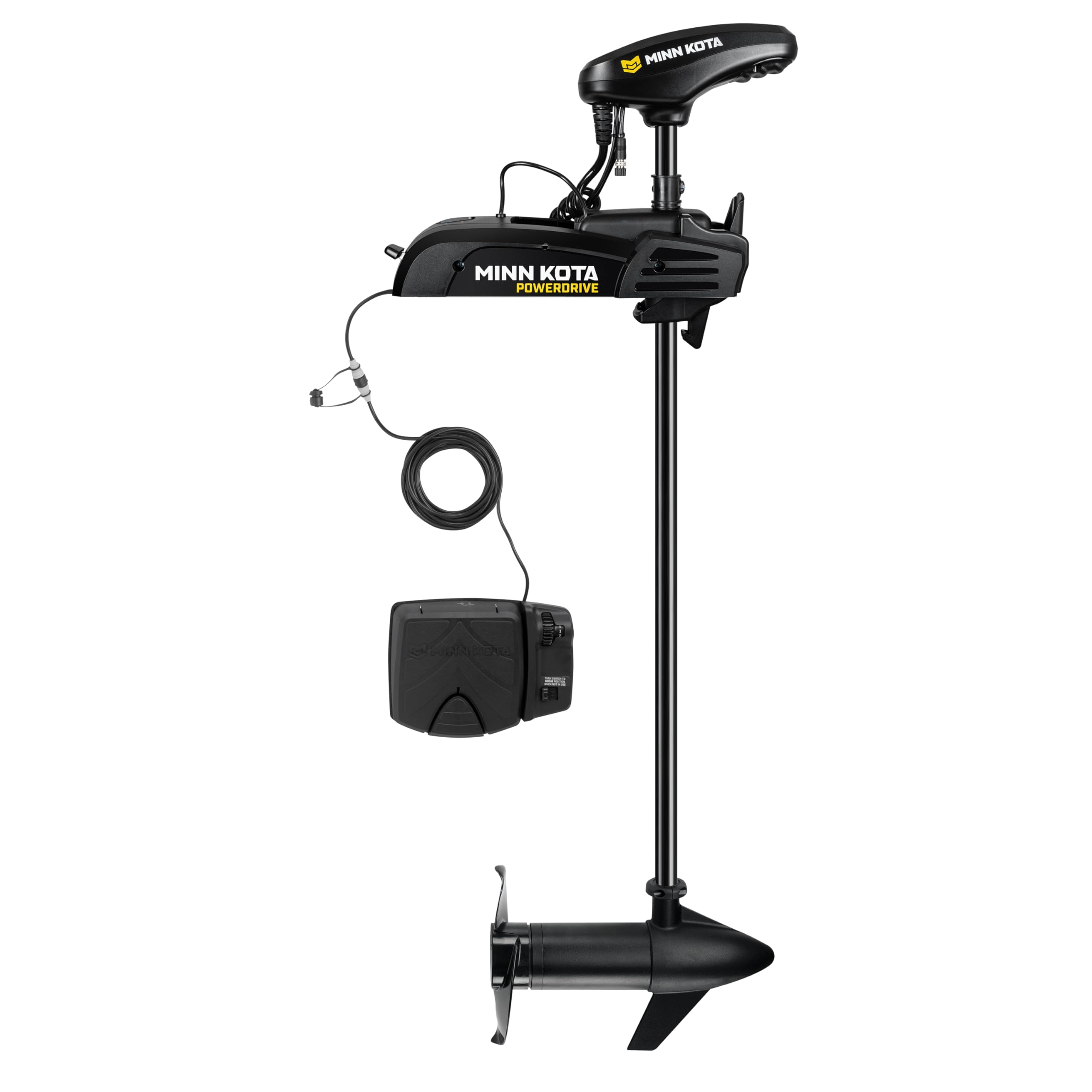 Minn Kota PowerDrive Bow-Mount Electric Trolling Motor, 55 Lb. Thrust, 54 in. Shaft, Freshwater