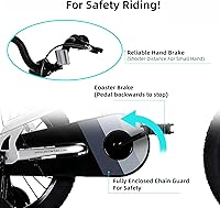 Vista 3 de JOYSTAR Whizz Kids Bike 12 14 16 18 Inch Kids' Bicycle for Toddler and Kids Ages 2-9 Years Old, BMX Style Boys Bike with Training Wheels, Children