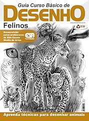Capa de Curso Básico de Desenho - Felinos
