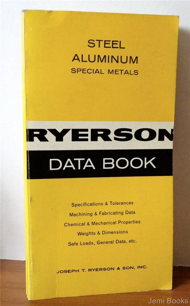Ryerson Data Book Specifications And Tolerances Machining
