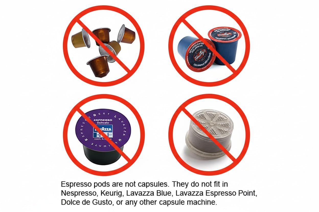 Espresso Grand Sampler ESE Espresso Pods 70 Count