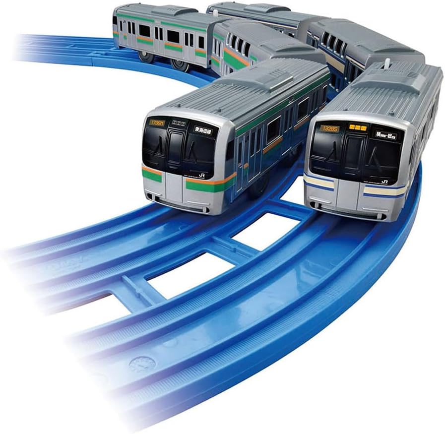 Takara Tomy Plarail Thank You! E217 Series Yokosuka Color & Shonan Double Set Train Train Toy for Ages 3 and Up