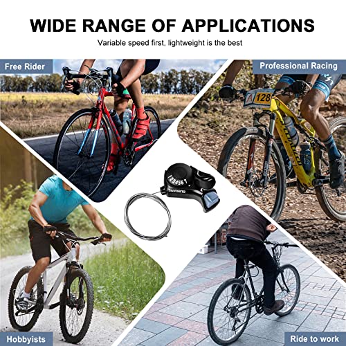 Rainflowwer Bike Shifter Sl-Tx30-7R, 7 Speed Bike Right Thumb Shift Lever For Mountain City Road Folding Bicycle #TOP6