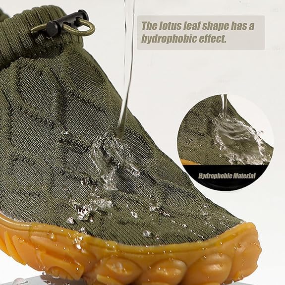 Vallova's Bearprodo Supercomfort Sweatwick Slip-On Shoes for Women & Men Waterproof Outdoor Running Barefoot Hike Shoes,Slip on Wading Creek Shoes2