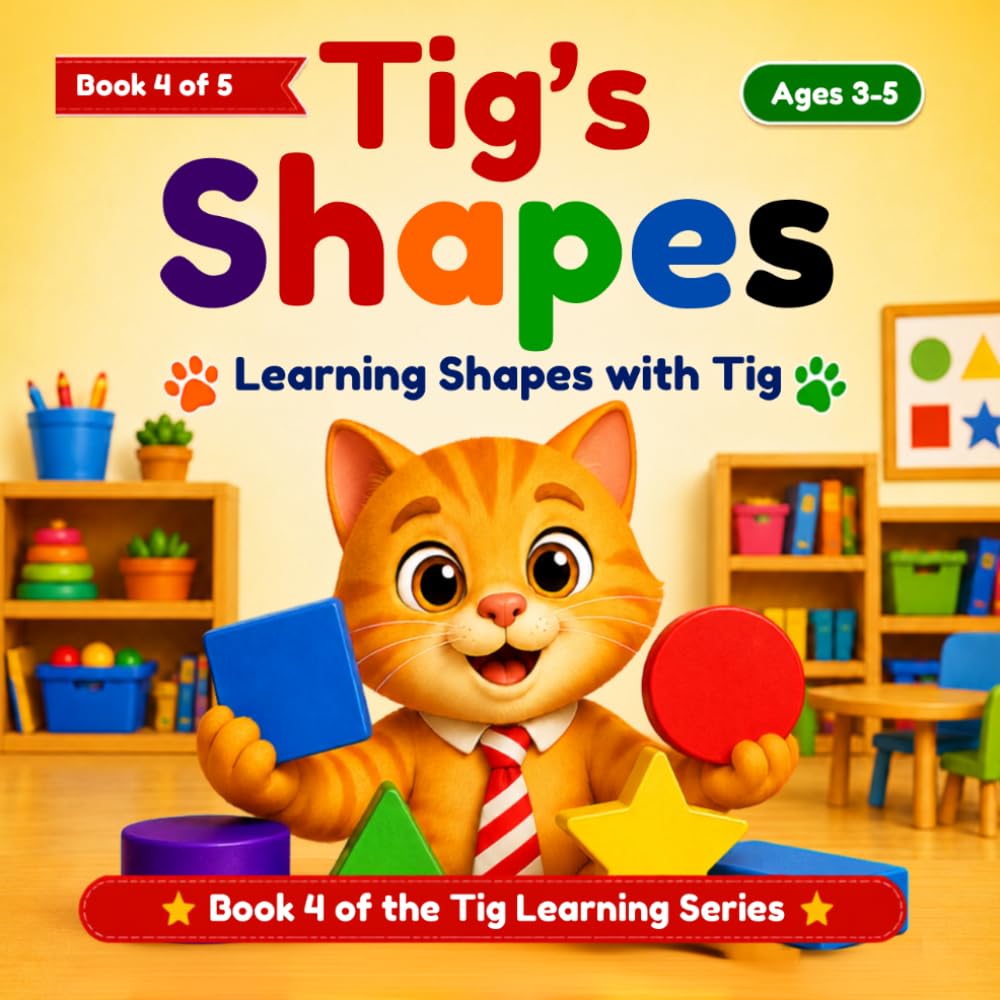 Tig's Shapes: Learning Shapes with Tig (Tig Learning Series)