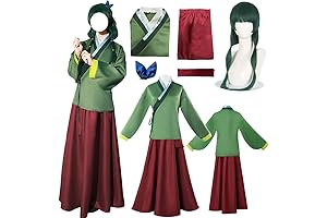 Lady Tamayo Cosplay Costume, Maomao Outfit Hanfu Uniform Kimono with Wig