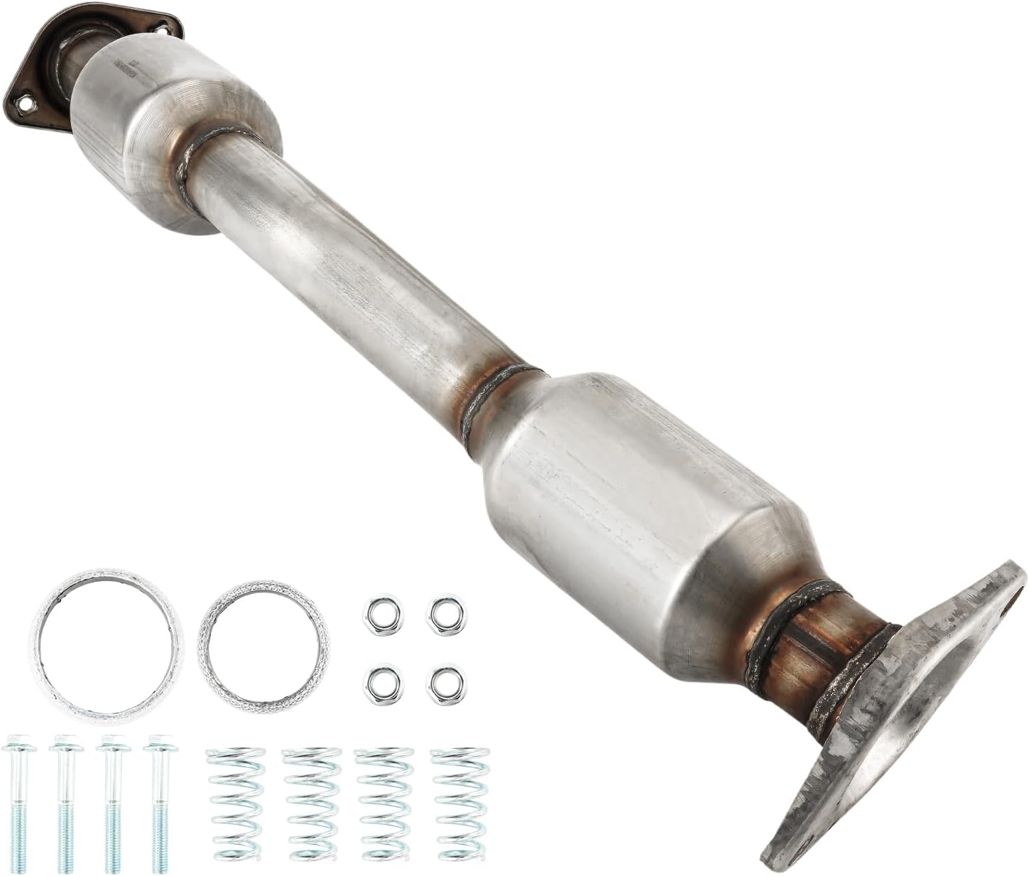 53794 Catalytic Converter Compatible With 2007-2012 Ni-ssan Ver-sa 1.8L Front Stainless Steel High Flow Catalytic Convertor