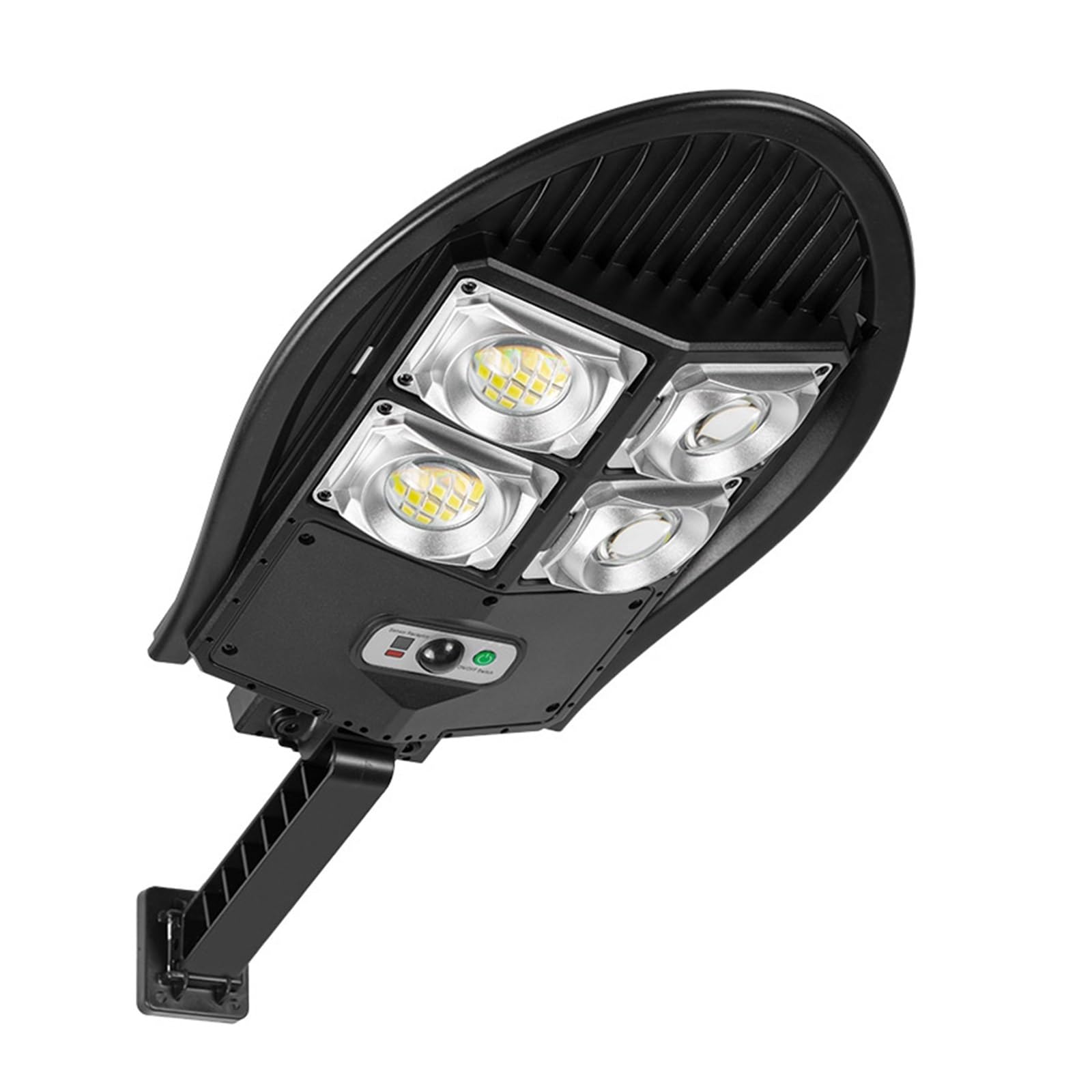Solarna lampa uliczna, Słoneczna lampa ogrodowa LED Silne światło Mała latarnia uliczna Indukcyjna lampa uliczna Oświetlenie zewnętrzne Energooszczędna lampa na ulice(W788A-2)