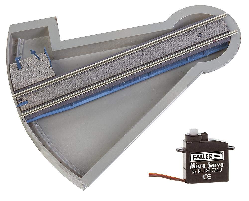 Amazon.com: Faller 120275 Segment Turntable with Servo HO Scale