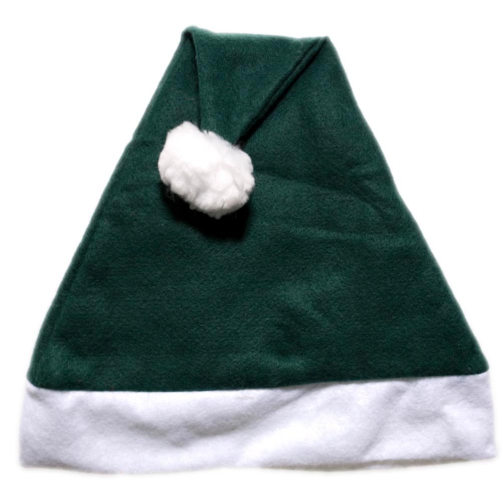 Century Novelty Green Felt Santa Hat