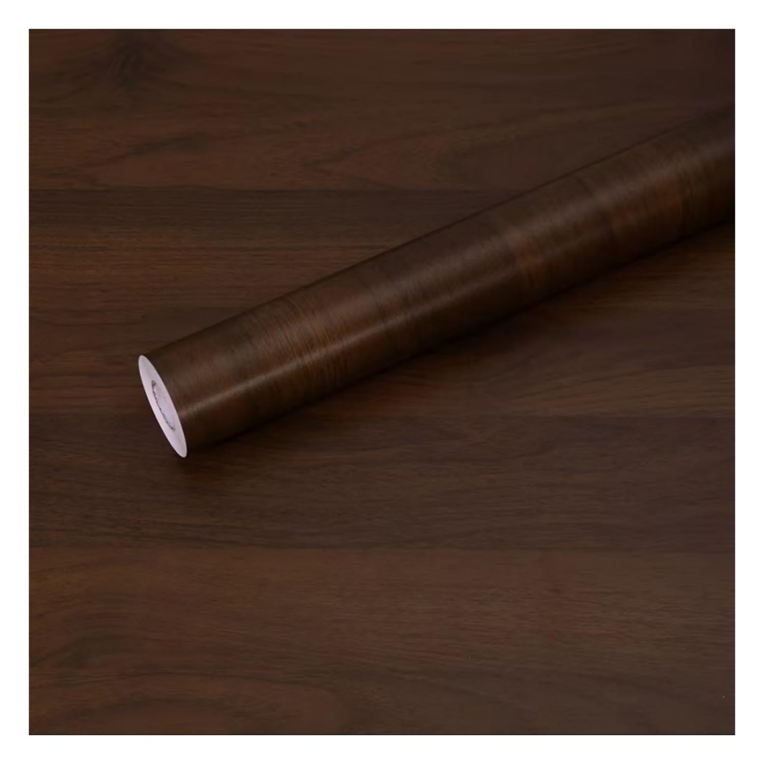 Lxlambentive D Woo Self Adhesive Wallpaper, Walnut Grain Vinyl Wrap, Removable Furniture Stickers, Thick Waterproof Pvc Film, W 10~90Cm, Cabinets Oors Tables Wardrobes(,45Cm*5M)