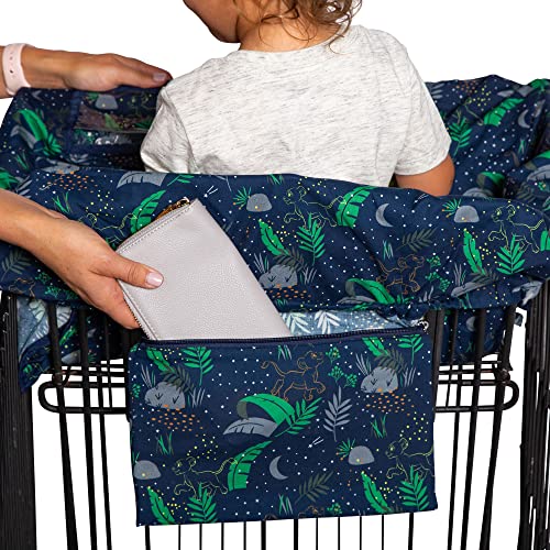 Image of Disney Baby by J.L. Childress Shopping Cart & High Chair Cover for Baby, Kids, & Toddler - Cover for Grocery Carts & Restaurants, for Boys & Girls, Universal Fit - Lion King