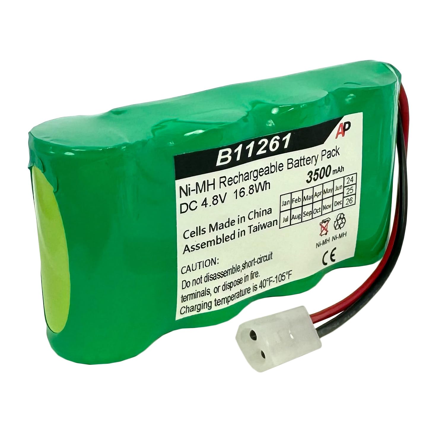 Batería de repuesto Artisan Power para oftalmoscopio binocular Welch Allyn 12000. Reemplaza las baterías con los números de pieza 72240, AS11261, B11261 y 72250.