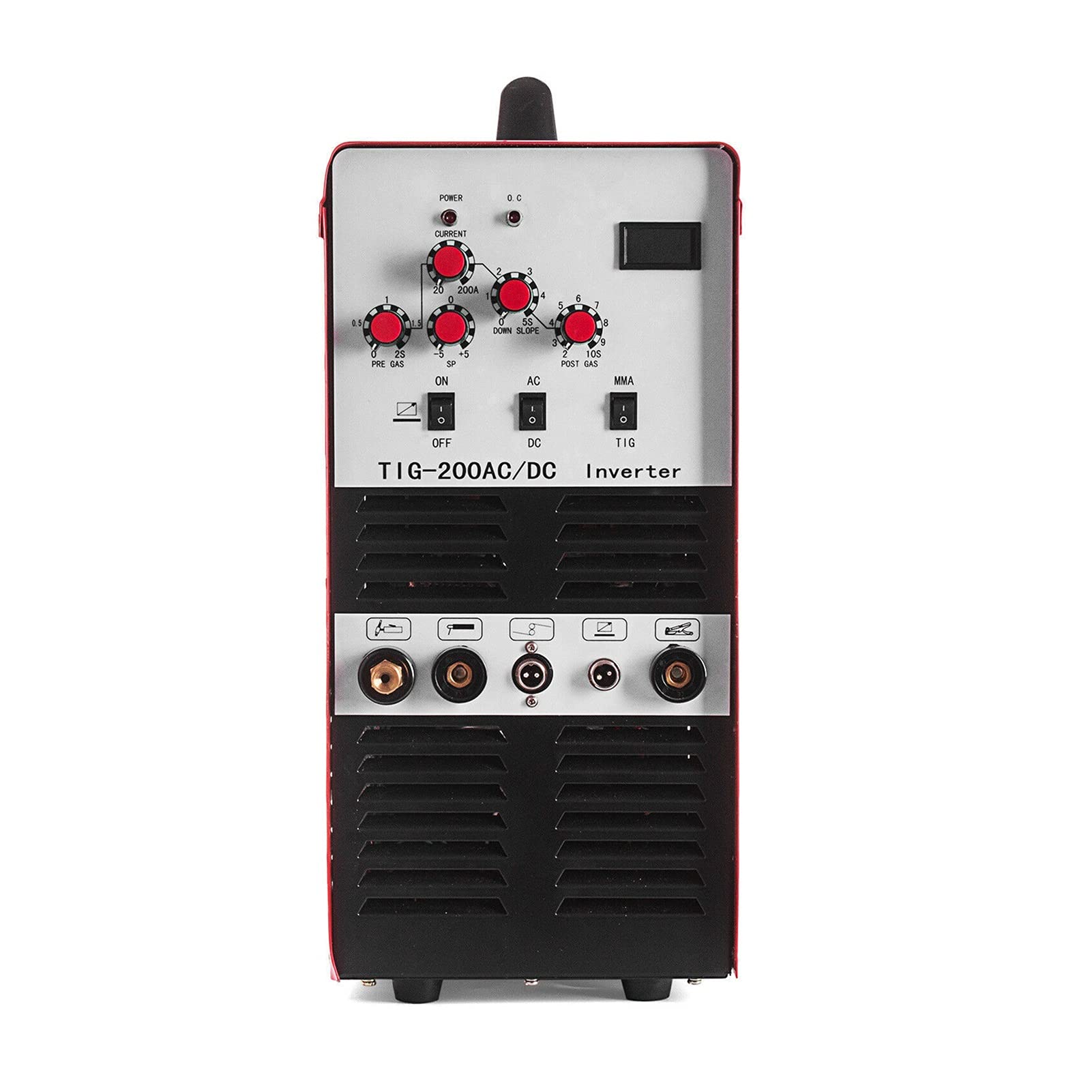 Máquina de Soldadura Nueva TIG/Stick Square Wave Inverter AC/DC Aluminio 200 Amp Soldadora IGBT Máquina de Soldadura por pulsos Potente y eficiente